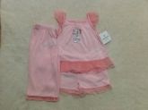 Conjunto de bailarina rosa Carter's 1 ano